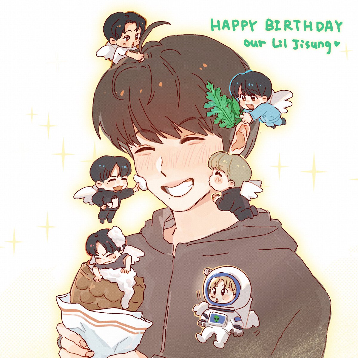 Bawalii_'s tweet photo. HAPPY JISUNG DAY https://t.co/B94K76cYpJ