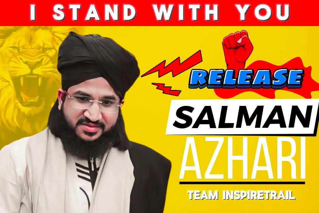 I stand with #salmanazhari ✊✊✊✊

Release Salman Azhari
#ReleaseSalmanAzhari
#MuftiSalmanAzhari
#IStandWithSalmanAzhari