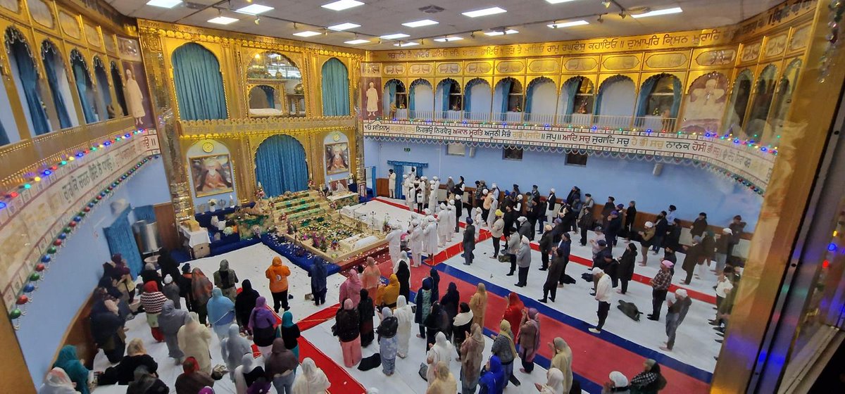 On 25th January the Lord Mayor and Lady Mayoress were joined by Bishop Ruth Worsley and Canon Mary Gregory at the Nanaksar Gurdwara Gursikh Temple for the Puranmasi (full moon) celebration to celebrate Guru Nanak Dev Ji's birthday.