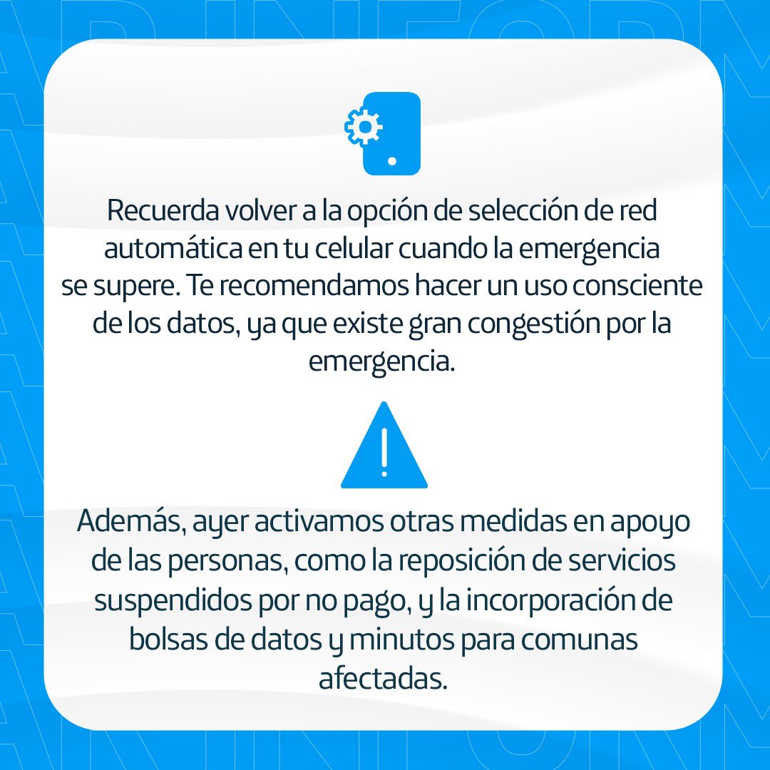 En Movistar seguimos acompañándote. 💙 Si te encuentras en la zona afectada por los incendios de la Región de Valparaíso, utiliza esta guía para seguir conectad@.