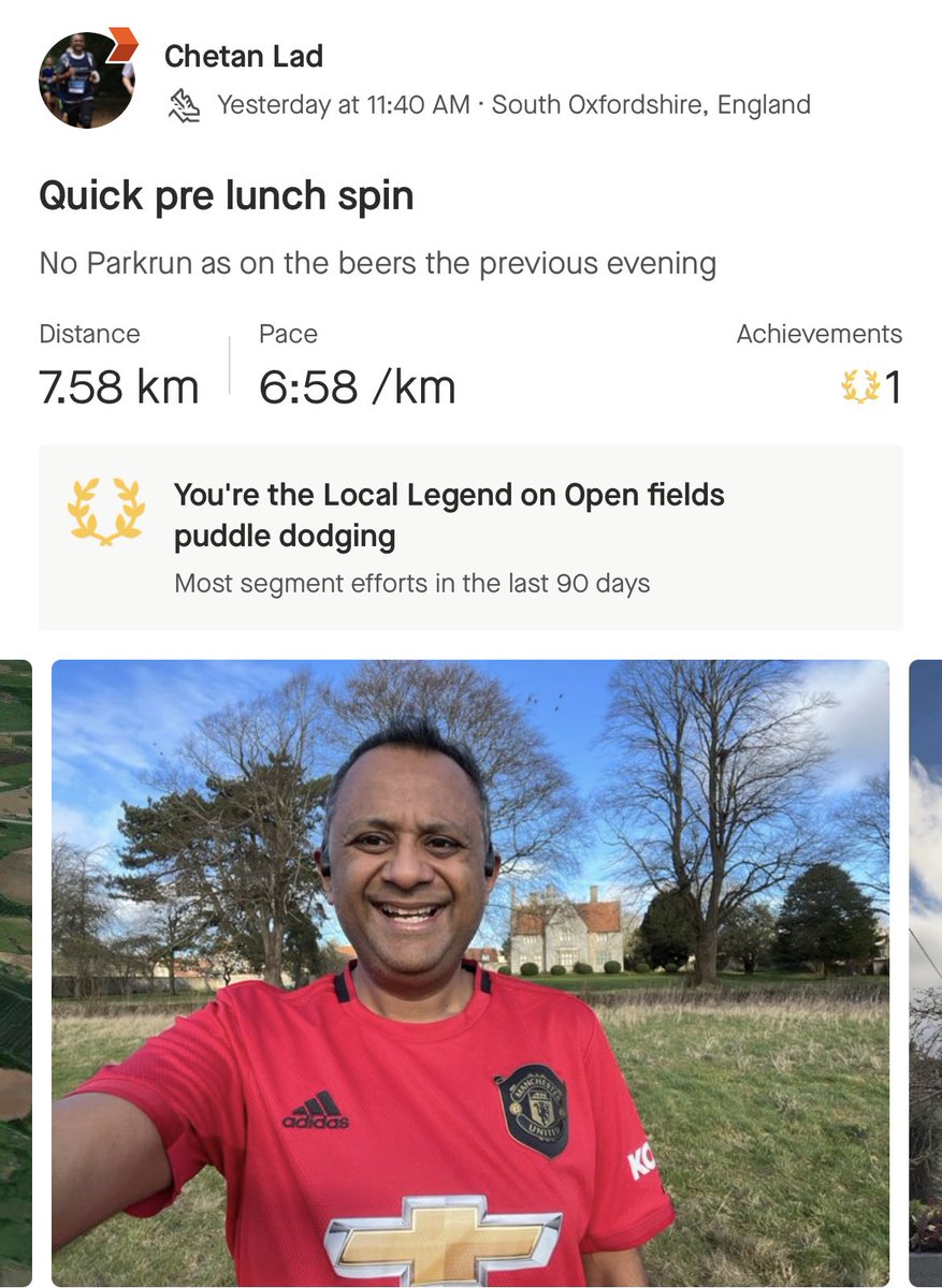 ChetLad's tweet photo. A bit of running this weekend after a few days off thanks to a cold @runningpunks. #virtualrunclub done.
๐ง United podcasts @nqatpod @tplmufc UTFR! Great result today. https://t.co/ipxKDK5ktl