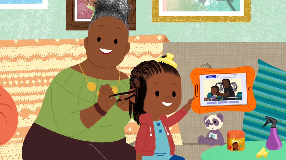 Thrilled to share that my episode of #JoJoandGranGran airs TOMORROW on CBeebies! 🎉 'Time to Braid Hair' is a tribute to the act of love that is hair braiding. Proud to contribute to this amazing show 🌟💖. @CBeebies @BBCStudiosKidsAndFamily #screenwriting #RepresentationMatters