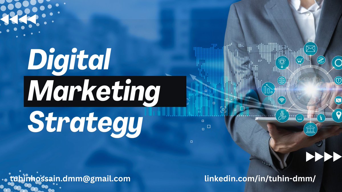 htuhin00's tweet photo. In the digital realm, a well-crafted marketing strategy is the compass that guides brands to success amidst the ever-evolving landscape. https://t.co/UIX7bovVG5 #DigitalMarketing
#MarketingStrategy
#DigitalStrategy
#OnlineMarketing
#DigitalTransformation
#StrategyDevelopment https://t.co/YNpNF5OIzW