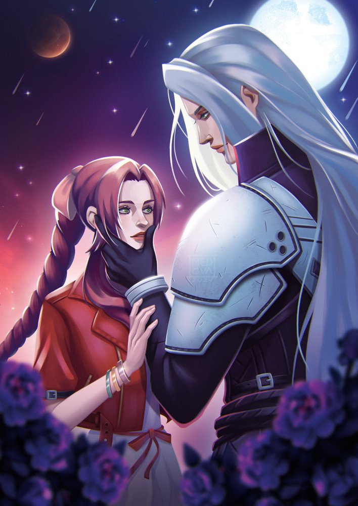 That boy is a monster~
My artwork for the
<a href="/aerisephzine/">🌸Aeriseph Zine☄️: COMPLETED</a>
#FF7R #Sephiroth #Aerith #セフィエア
