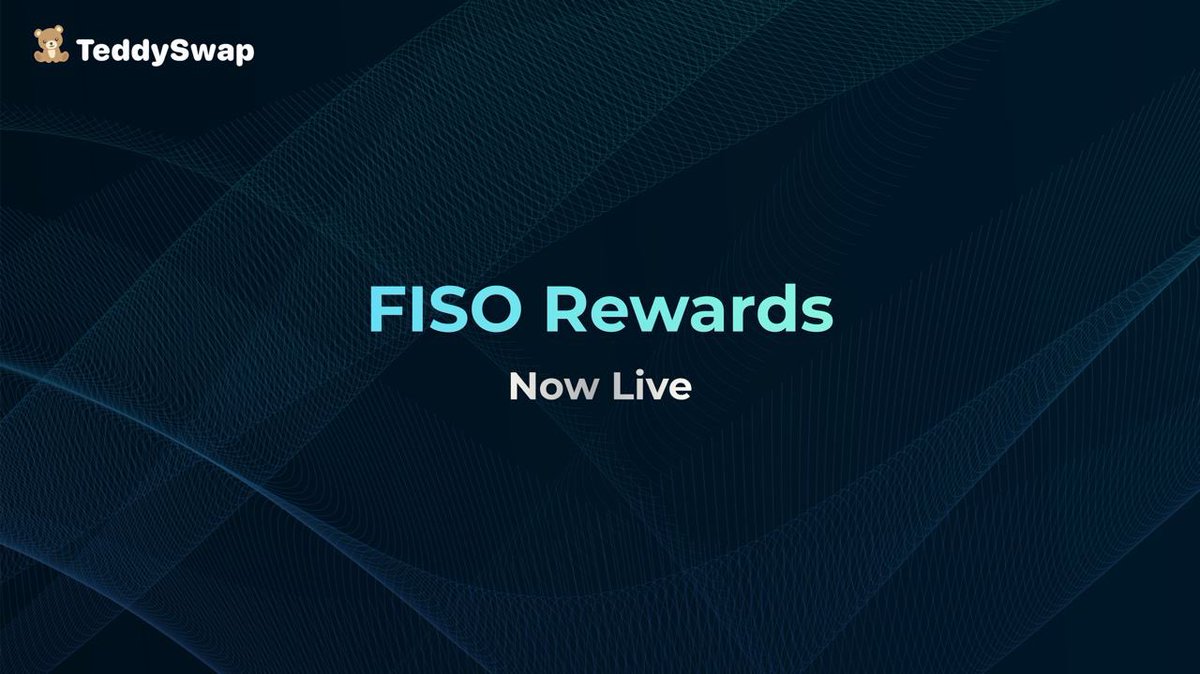 FISO rewards are now live on @TosiDrop ☔️ Thanks to our 7,000 delegators that participated 🍯 Testnet rewards are up next, and then we’ll begin shipping our newest features.