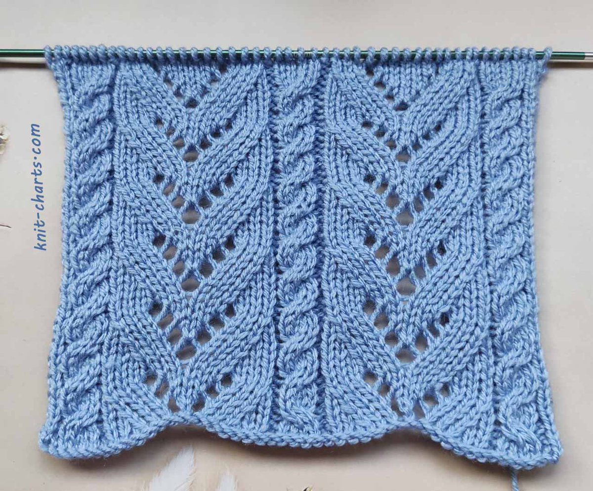 Knitchart's tweet photo. Lace Cable Stitch Knitting Pattern
How to knit Lace Cable Stitch: https://t.co/XpK8KmxhcY #knit2024 https://t.co/XwpuDWcphb