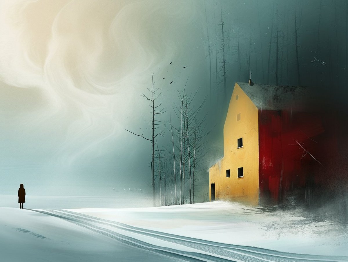 “Take long walks in stormy weather or through deep snows in the fields and woods, if you would keep your spirits up."

- Henry David Thoreau

The house at the end of the street
by imaginary images