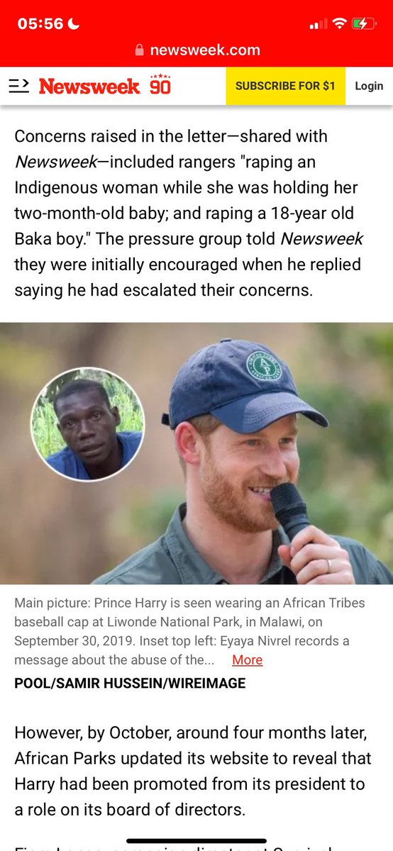 unreMARKLEble's tweet photo. #Archewell preaches compassion-but if you’re #HarryandMeghan it doesn’t extend to the Baka people.
#HarryandMeghanAreHypocrites #TheBaka #ShameOnPrinceHarry #MeghanAndHarryAreAJoke https://t.co/qUSNbRxhA4