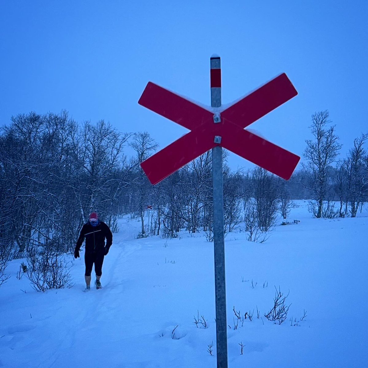 A great few days in Abisko getting ready for #ArcticSpineRaces athletes arriving. It’s going to be a spectacular 10 days in the Arctic Circle in Northern Sweden.