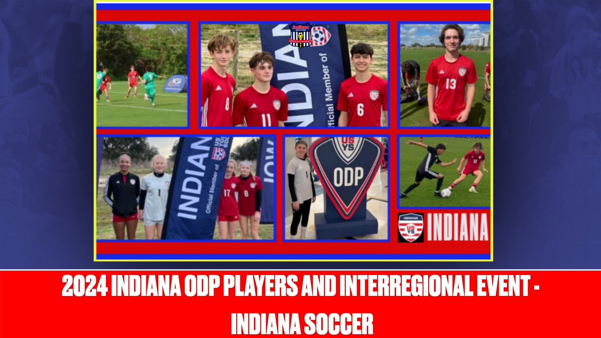 In January players from Indiana participated on Midwest Regional Teams competing against the other three regions (South, East & West). MLS, WPSL and USL Scouts, US Soccer & College coaches were all in attendance.. bit.ly/3OwRbwC