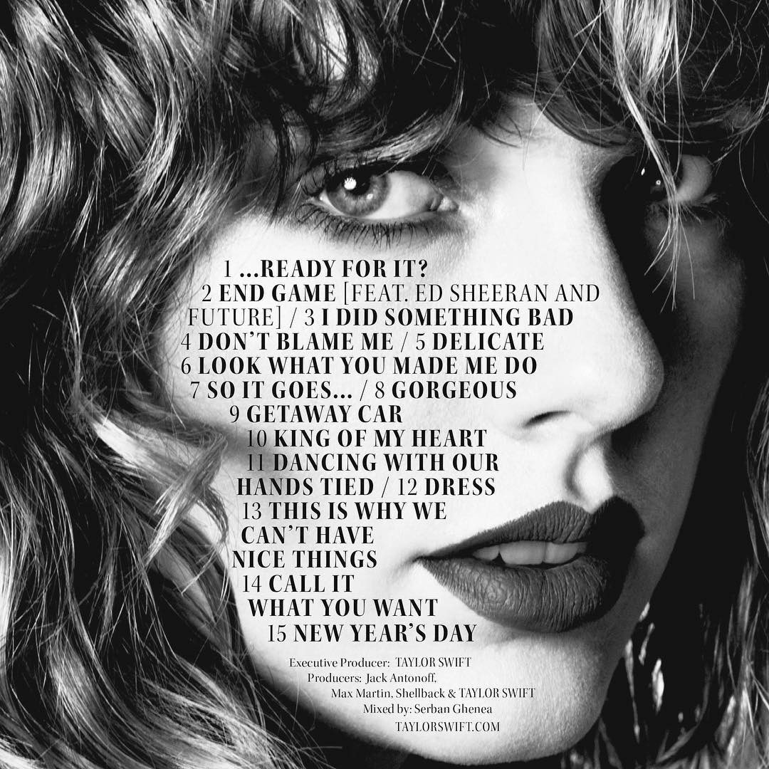 tswifterastour's tweet photo. HURRY CLAIM YOUR FAVE TRACK ON REPUTATION BEFORE REP TV IS ANNOUNCED! https://t.co/MhsR1lcadU
