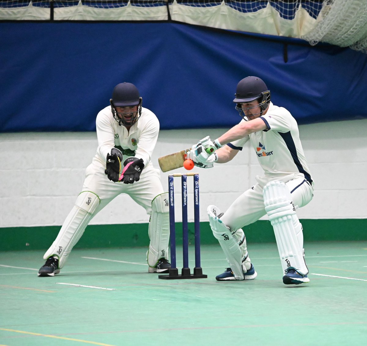 KentCricketDev's tweet photo. We are here @SpitfireGround for the county finals of Kent Indoor Cricket Leagues. The semi final results are as follows:

@UKCCricketClub beat @ODCuacoCC 
@BroadstairsCC beat @WinghamCricket 

Final about to take place now between @UKCCricketClub and @BroadstairsCC https://t.co/eCYi1pHCtN