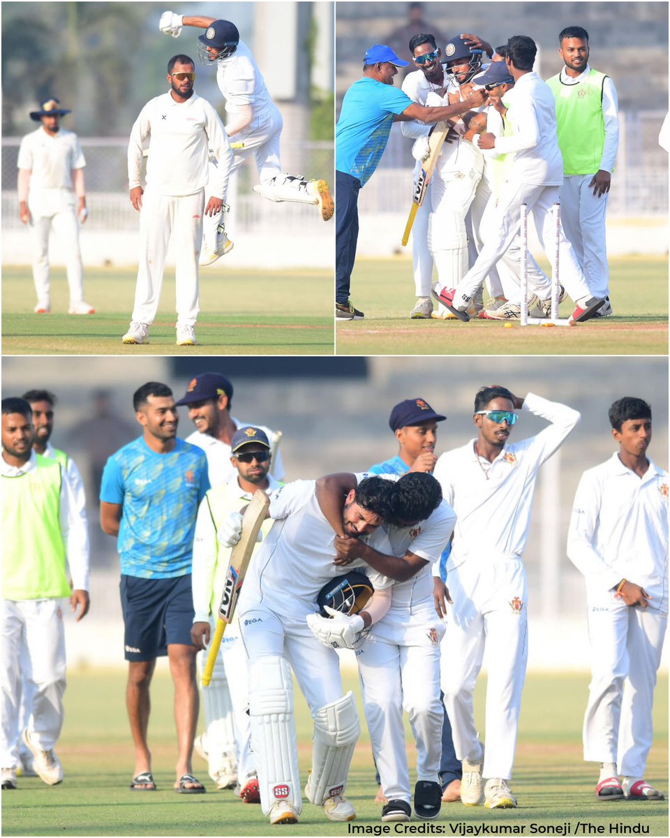 KKRiders's tweet photo. Injured. Takes 9 stitches in his hand. Comes back for his team and wins a nail biting game for Karnataka. 

Take a bow, Manish Pandey 👏💜

📸: Vijaykumar Soneji / The Hindu https://t.co/WrMgoqUzM7