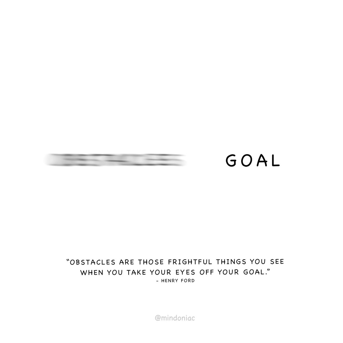 MindOniac's tweet photo. Obstacles are those frightful things you see when you take your eyes off your goal. - Henry Ford

35/366

#366project #visualart #business #goals #mindset #growth #infographic #creative #inspiration #journal #GraphicDesign #motivation https://t.co/OLU5DCKrvR