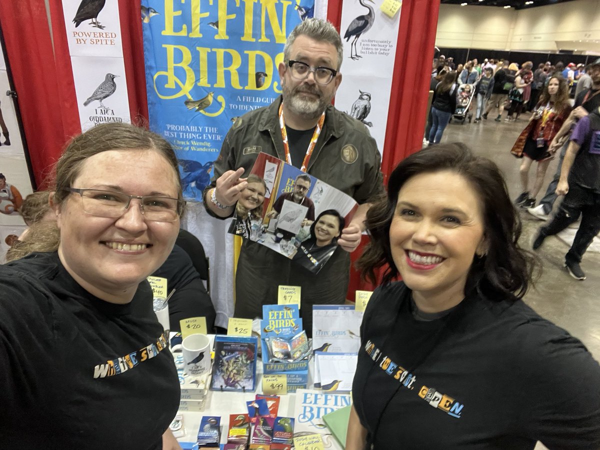 Heather_Pavich (@heather_pavich) on Twitter photo We couldn’t close out <a href="/MegaConOrlando/">MEGACON Orlando</a> weekend without a shoutout to our favorite comic creator/artist <a href="/aaronreynolds/">Aaron Reynolds</a> / <a href="/EffinBirds/">Effin' Birds</a> 🖕🏼🦆 Cheers to year 2️⃣ of WTSC shirts and curse words 😆 Thanks to <a href="/shirts/">shirts</a> and <a href="/charliecapen/">charlie capen</a> for the chaos, we plan to keep it up! 🤍 <a href="/mech_eng_girl/">Engineer Heather</a> We couldn’t close out <a href="/MegaConOrlando/">MEGACON Orlando</a> weekend without a shoutout to our favorite comic creator/artist <a href="/aaronreynolds/">Aaron Reynolds</a> / <a href="/EffinBirds/">Effin' Birds</a> 🖕🏼🦆 Cheers to year 2️⃣ of WTSC shirts and curse words 😆 Thanks to <a href="/shirts/">shirts</a> and <a href="/charliecapen/">charlie capen</a> for the chaos, we plan to keep it up! 🤍 <a href="/mech_eng_girl/">Engineer Heather</a>