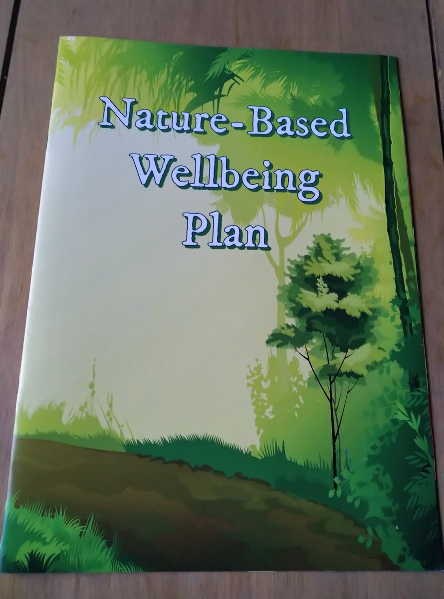 Creating a Nature-Based Wellbeing Plan to improve my physical, mental and emotional health and wellbeing through connecting with Nature. I went to a regular Sit Spot today in the woods to practice Sensory Awareness Inventory to explore... 
#natureconnection #wellbeingmatters 
🧵1