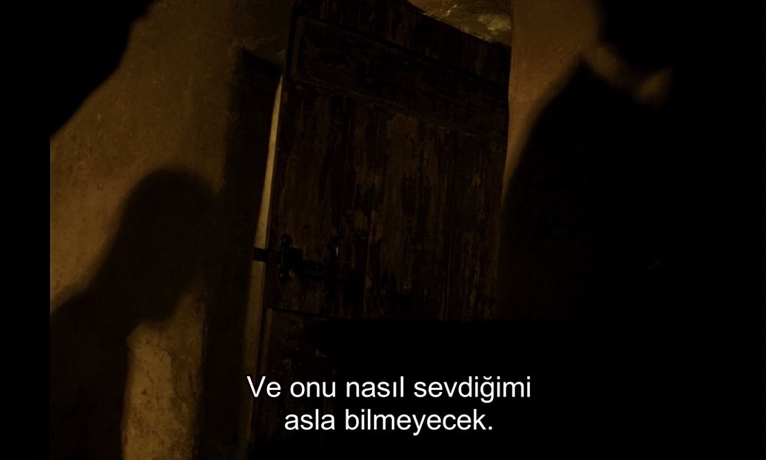 "Ve onu nasıl sevdiğimi asla bilmeyecek."