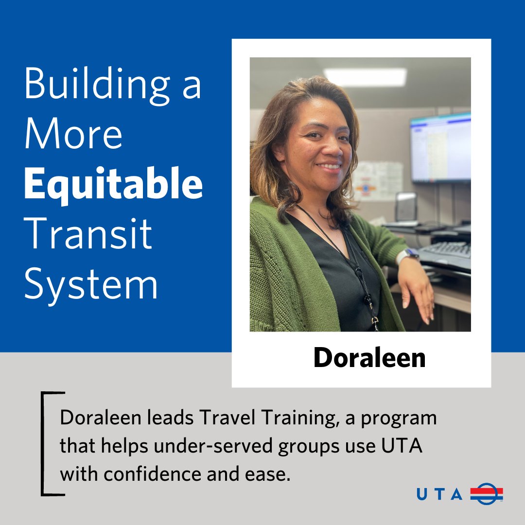 RideUTA's tweet image. This Transit Equity Day we're sharing how we're working to build a more equitable transit system for all. 

Get more info about Transit Equity Day and these efforts over at the blog — rideuta.com/news/2024/02/T….

#TransitEquityDay #TransitForAll #TakeTransit #SLC #Utah #WeMoveYou
