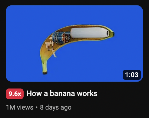 YoutubeOutliers's tweet photo. This outlier format is so proven

There's channels making literal meme videos about it: https://t.co/b2QSMMzqNy