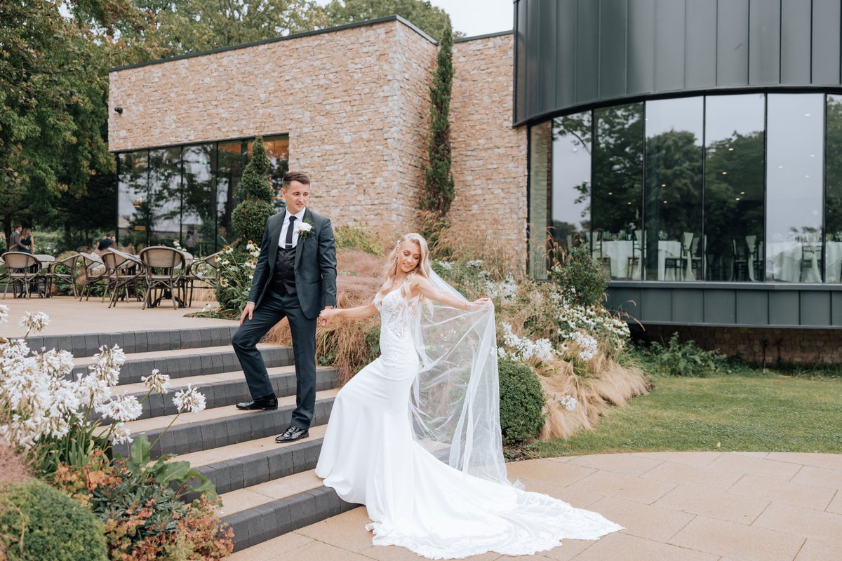 ELEGANT AND REFINED // Make way for the bride and groom  ✨

Our venue is simply iconic, so it's no wonder our couples are too.. 

Photography by Lauren Amelia Photo 
Happy couple Hannah & Luke 

#SantFfraedHouse #GettingMarried #RealWedding #RealBride #2024Wedding