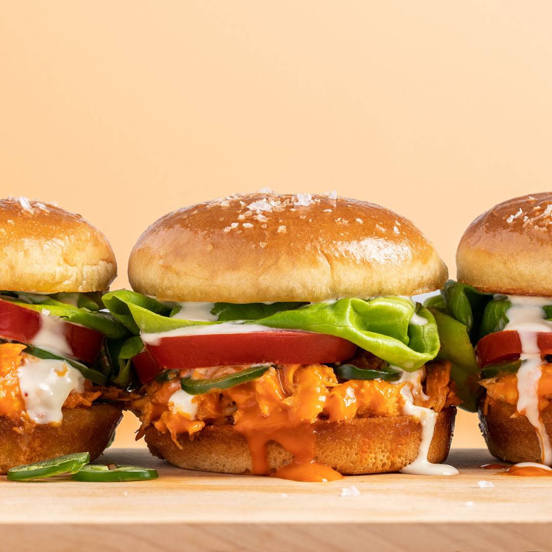 ⁠Start your grocery list for the big game today. Try this Old Tyme Potato Buffalo Chicken Sliders recipe just in time for your #SuperBowl menu. #buffalo #sliders #oldtyme