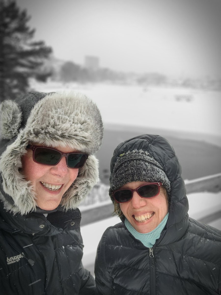 jacquie_gahagan's tweet photo. Another brisk hike around #NorthwestArm this morning with @CarlEBean
#FrogPond
#SundaySnowDay https://t.co/YPYtDMB4Xu