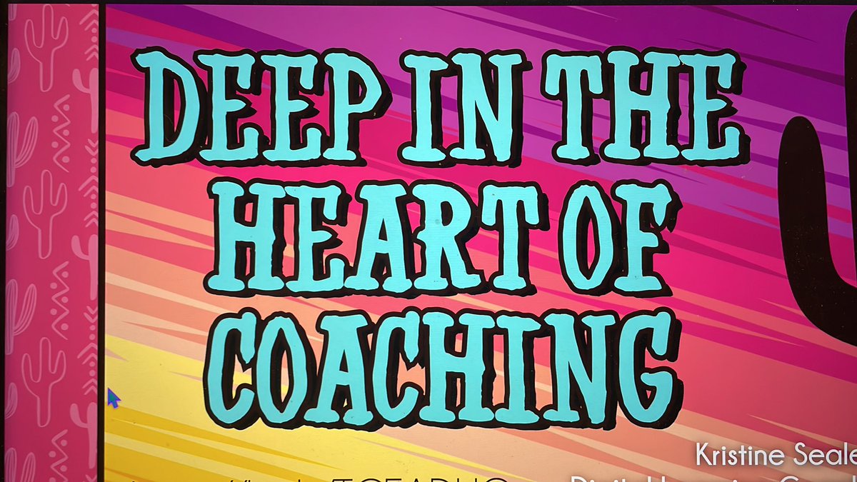 Kicked off TCEA with a great session on the art of coaching with a fellow north Texas educator <a href="/pressNseale/">𝕂𝕣𝕚𝕤𝕥𝕚𝕟𝕖 𝕊𝕖𝕒𝕝𝕖</a>
