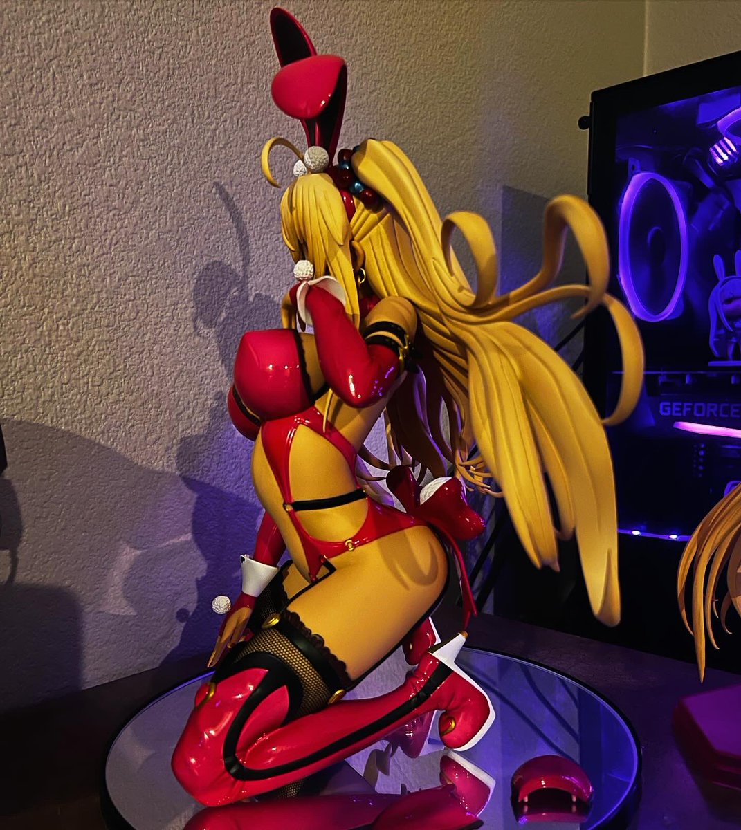 GirthySenpai's tweet photo. Caroline Yuri Tanned Bunny 1/4 scale..been after this one for a minute..my grail figure..🙌 #anime #hentai #ecchi #oppai #thicc #figure #bunnygirl #love #ハンターハンター https://t.co/CoEIz5qK2w