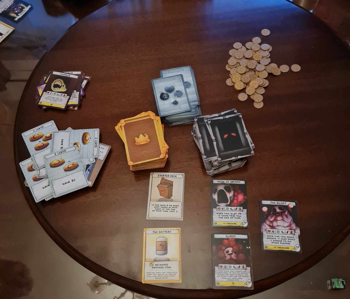 Second board game this Sunday - The Binding of Isaac Four Souls