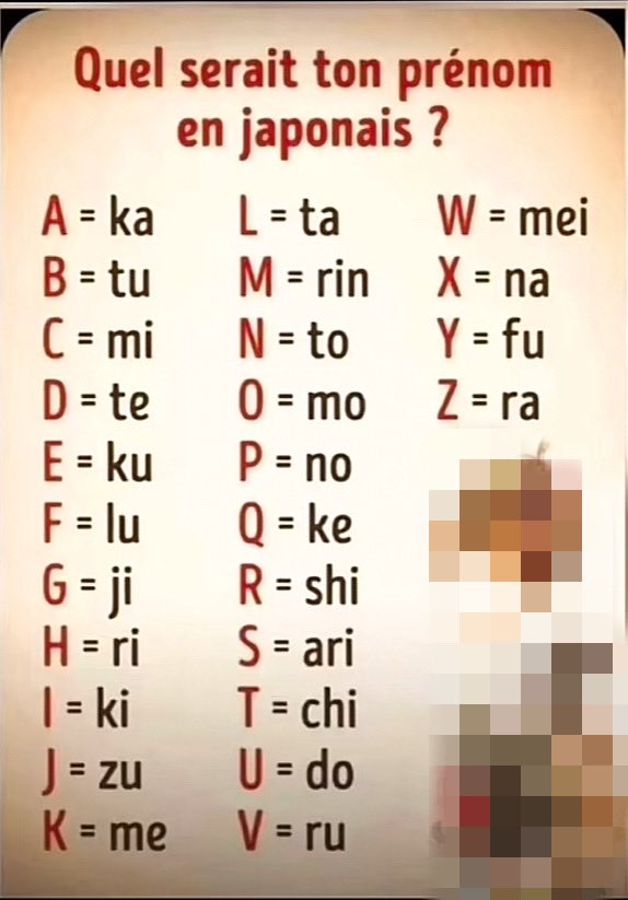 ruben_ladn's tweet photo. C’est quoi votre nom en japonais ?

Perso ça fait Tukuto Takatekuto https://t.co/faGeWwP4sm