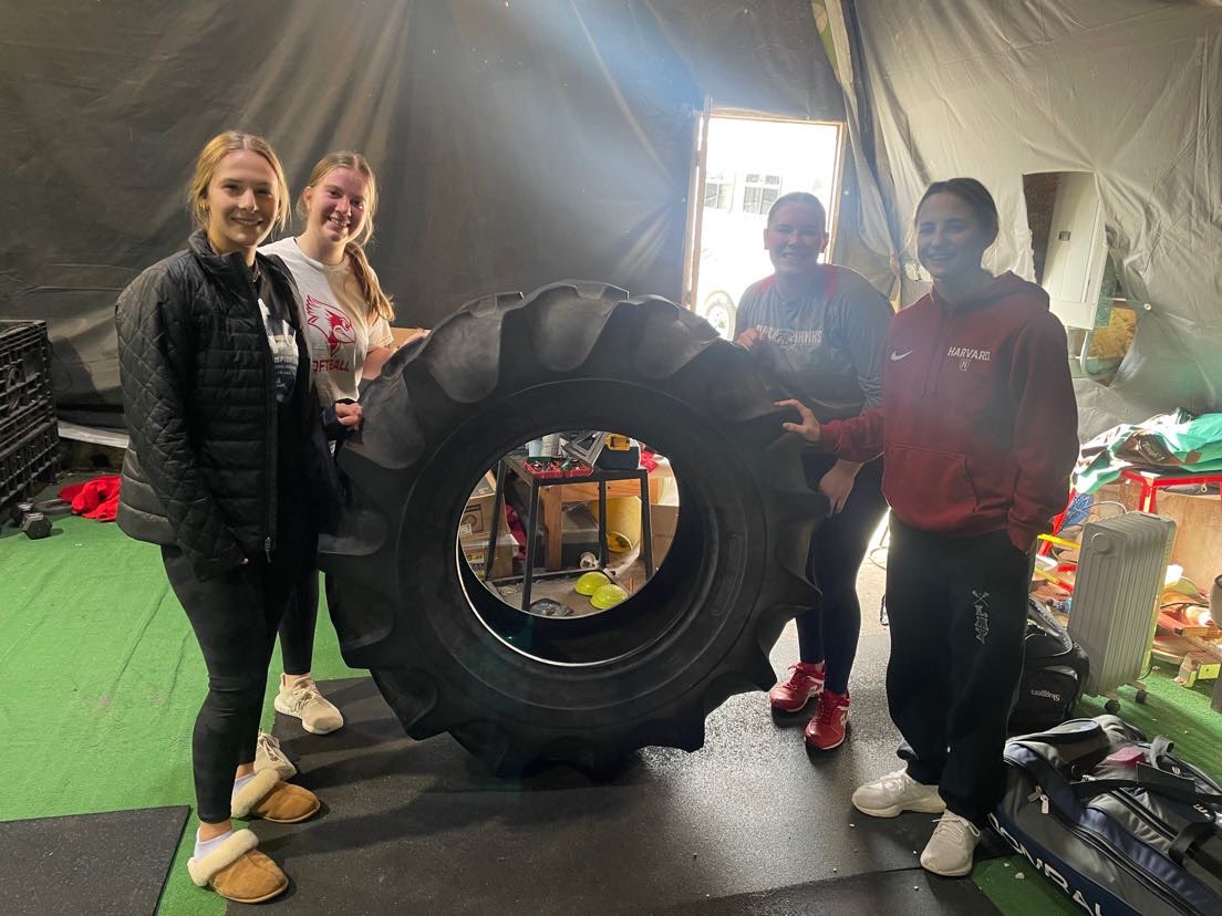 Got some work in this morning catching <a href="/KylieWitthaus/">Kylie Witthaus</a> at <a href="/DrRandiDavis/">Randi Davis Shanks</a> barn.