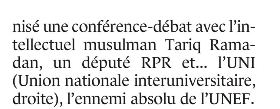<a href="/droiteuniv/">UNI</a> <a href="/CrepinMael/">Maël Crépin</a> Vous avez littéralement organisé une conférence avec. Leur présence ne vous gênait pas avant.