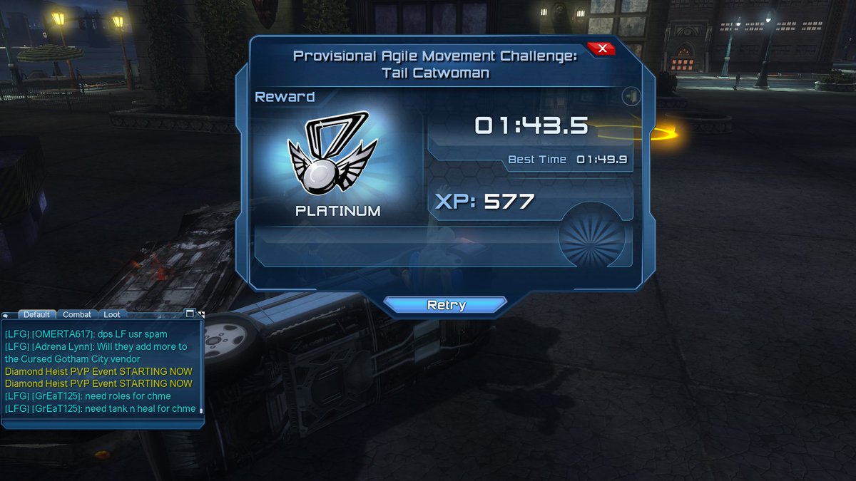 adridridri's tweet photo. After 13 years, finally managed to beat the catwoman challenge from #dcuo , never would have guessed I would be older to do something my younger self could not. https://t.co/GbPrhHfU2f