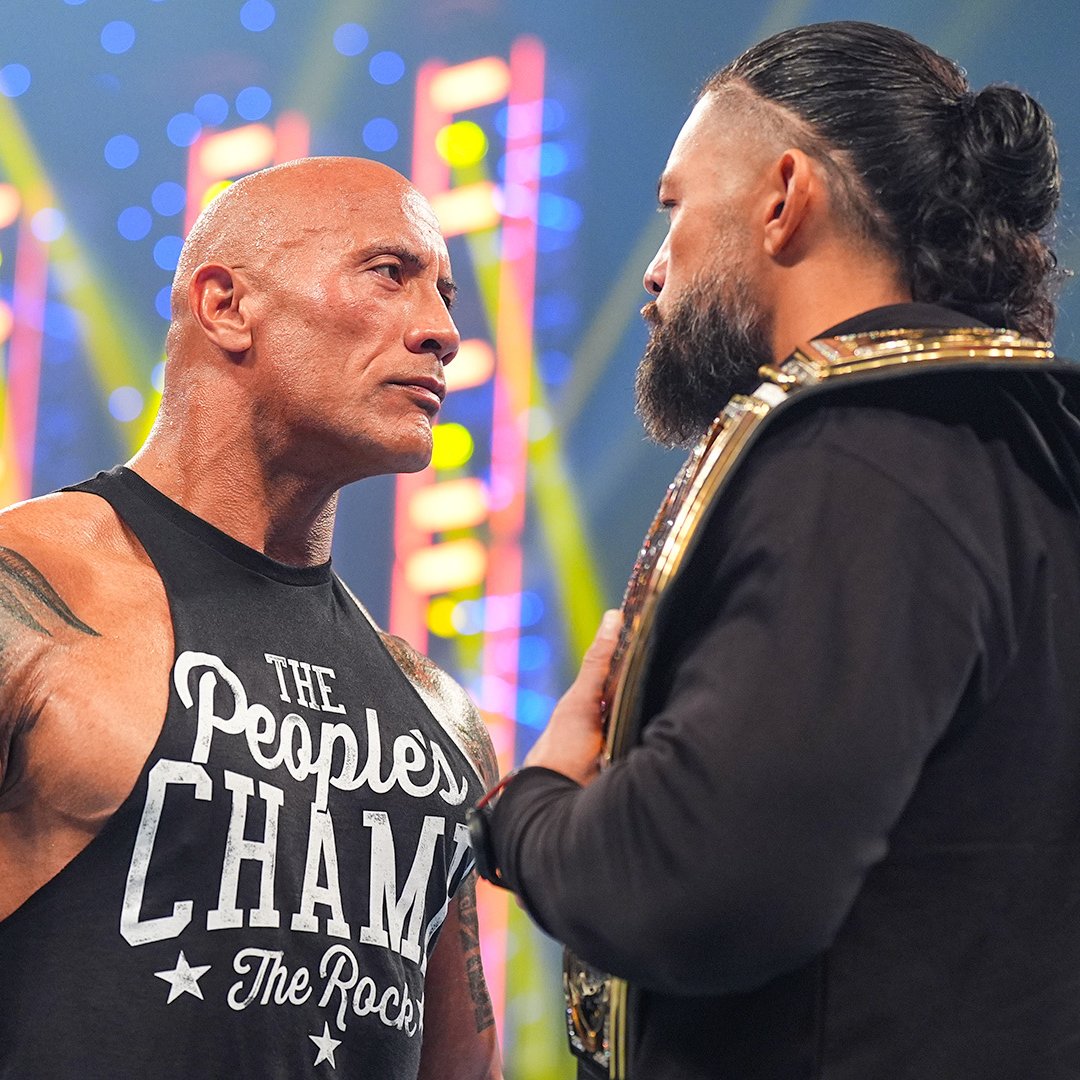 WWE's tweet image. What a moment!