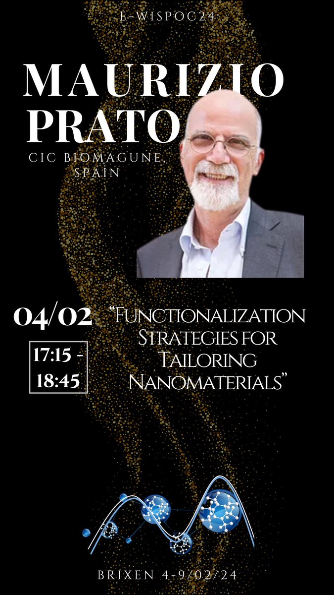 E-WISPOC (@wispoc) on Twitter photo Wispoc24 just to ok off 🚀 with the opening lecture of Prof. Prato from <a href="/lab_carbon/">Carbon Nanotechnology Lab</a> Wispoc24 just to ok off 🚀 with the opening lecture of Prof. Prato from <a href="/lab_carbon/">Carbon Nanotechnology Lab</a>