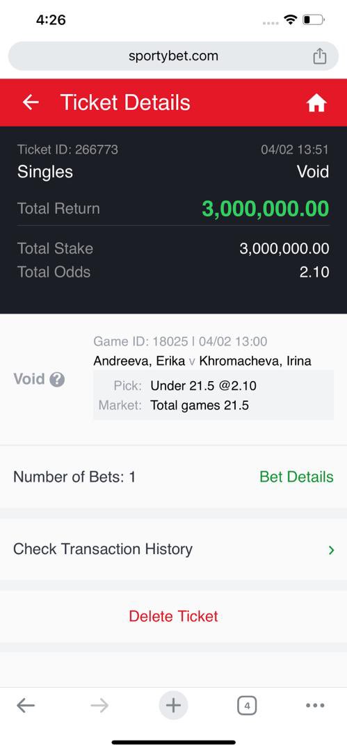luquex77's tweet photo. @SportyBet @danjuma1232 @Ekitipikin @LouieDi13 @Mrbankstips @spiriitual  pls what explanation does Sportybet has for voiding 1 and put lost to the other.. pls help a brother ooooo https://t.co/4x8mCUgr0H