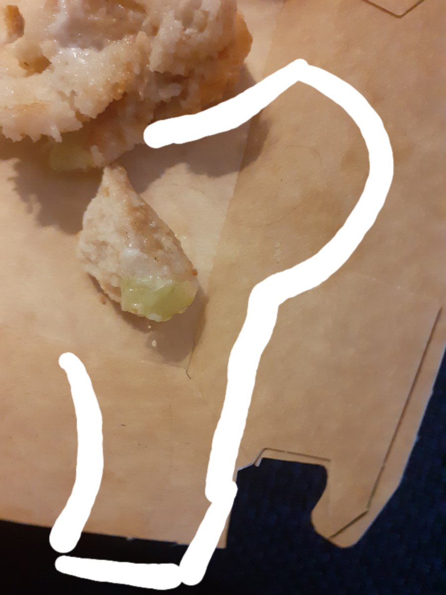 Changing_Cases's tweet photo. @kfc I feel physically ill &amp; psychologically traumatized by the foreign #object in my #food  #Consumerprotection issue. There was a piece of hair over 6 inches long deeply embedded inside my vegan @KFC_UKI burger. #complaint #Vegan #foodtales A breach of Consumer Rights Act 2015 https://t.co/vmaShkBeDw