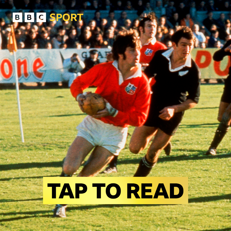 BBCSportWales's tweet photo. ✅ Key role in #Wales' 1971 Five Nations Grand Slam 
✅ Inspired the British &amp; Irish Lions to what is still their only #NewZealand tour series win

We say goodbye to a true legend of rugby today. 👑❤️🏉

Read more about 'The King' ⤵️

#BBCRugby #BarryJohn