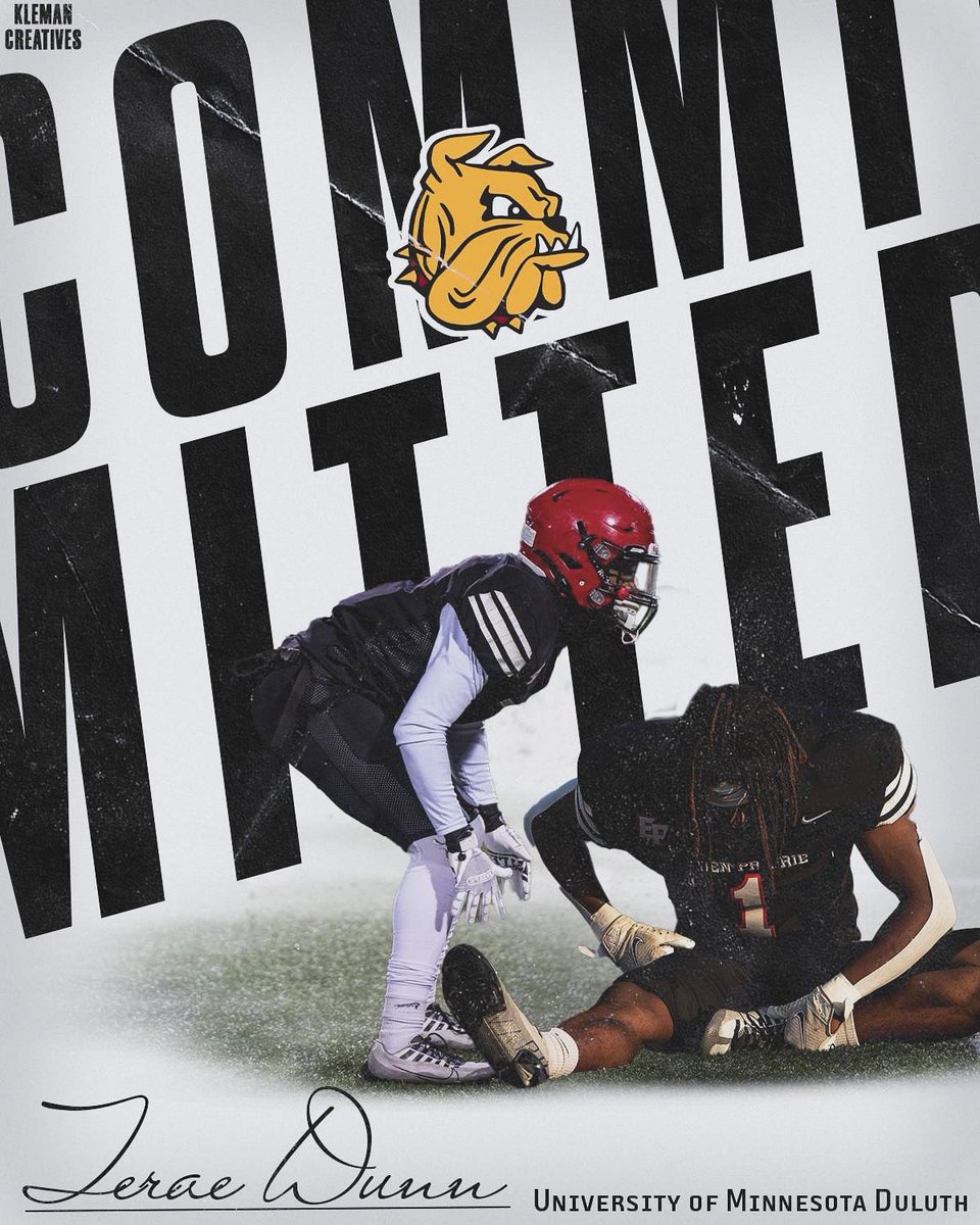 I am happy to announce that I will be taking my athletics and academics to the University of Minnesota Duluth!! #Gobulldogs