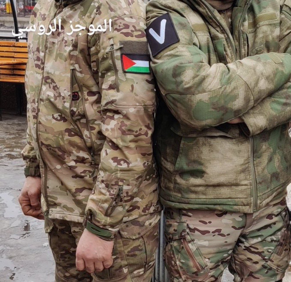 jacksonhinkle's tweet photo. 🚨🇷🇺🇵🇸 Russian soldiers STAND WITH PALESTINE! https://t.co/hPD1xsUpwL
