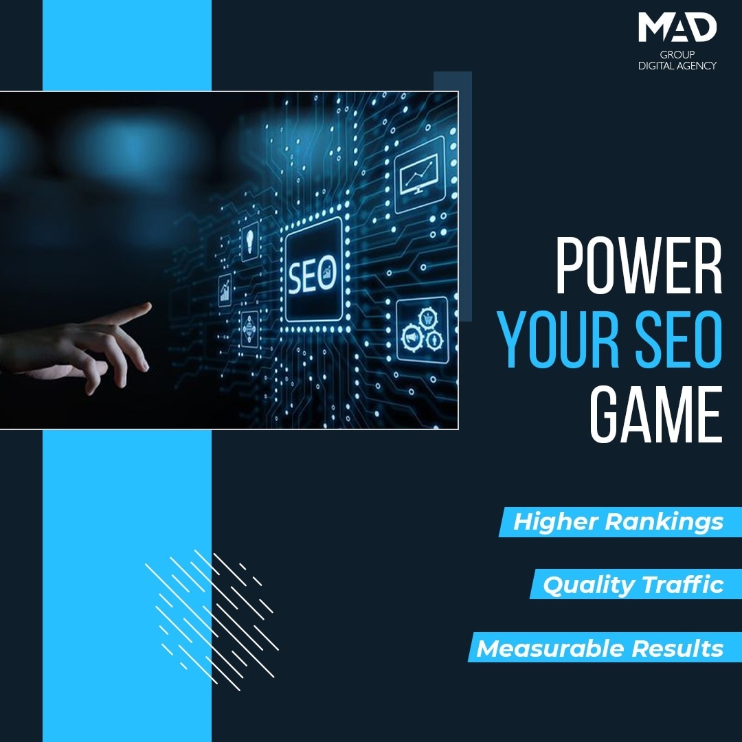 Transform your online landscape with the art and science of SEO mastery! 🌐✨ Fuel your website's ascent to the top with strategic keywords, content finesse, and a touch of algorithmic magic.

#SEO #SEOOptimization #DigitalMarketingAgency #OnlineMedia #Madgroup  #DigitalElevation