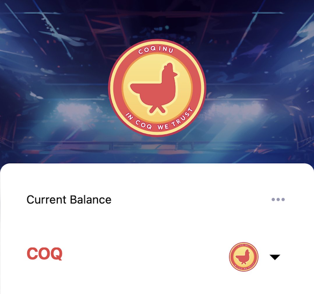 OnlyCocksCrypto's tweet photo. 🚀 Big news! The wait is over as #COQ deposits have officially landed in OCC! 

🥊 Dive into your fighting journey by depositing your #COQ  into OCC now！ 

#AVAX 

What‘s next 👇 https://t.co/ZDAx4rtA5B