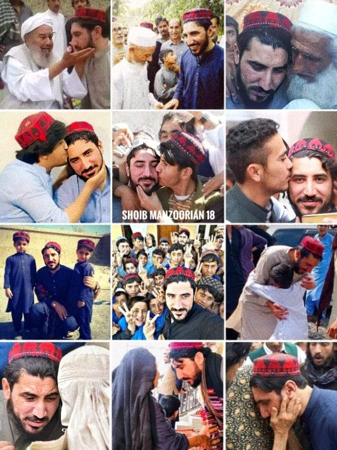 بوسه راکړه چي ارواه دي دا غزل کړم
غاړه راکړه چي تصوير دي مکمل کړم
 #اعجاز_افق
#ManzoorPashteenHeldHostage