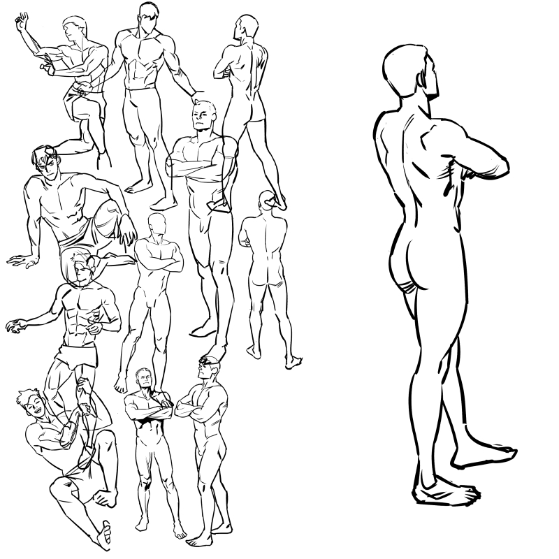 난 요새 만날 아저씨를 그린다