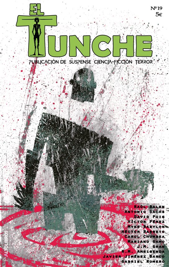 Desde hoy, Nº19 de El Tunche.
Tu Pulp.
El único que publica Guión de Cómic.
Ciencia Ficción, Suspense y Terror, en 66 páginas, por 5€.
Ya está disponible en librerías, tiendas de cómic y en altolibros.com/producto/el-tu…
El placer más asequible.