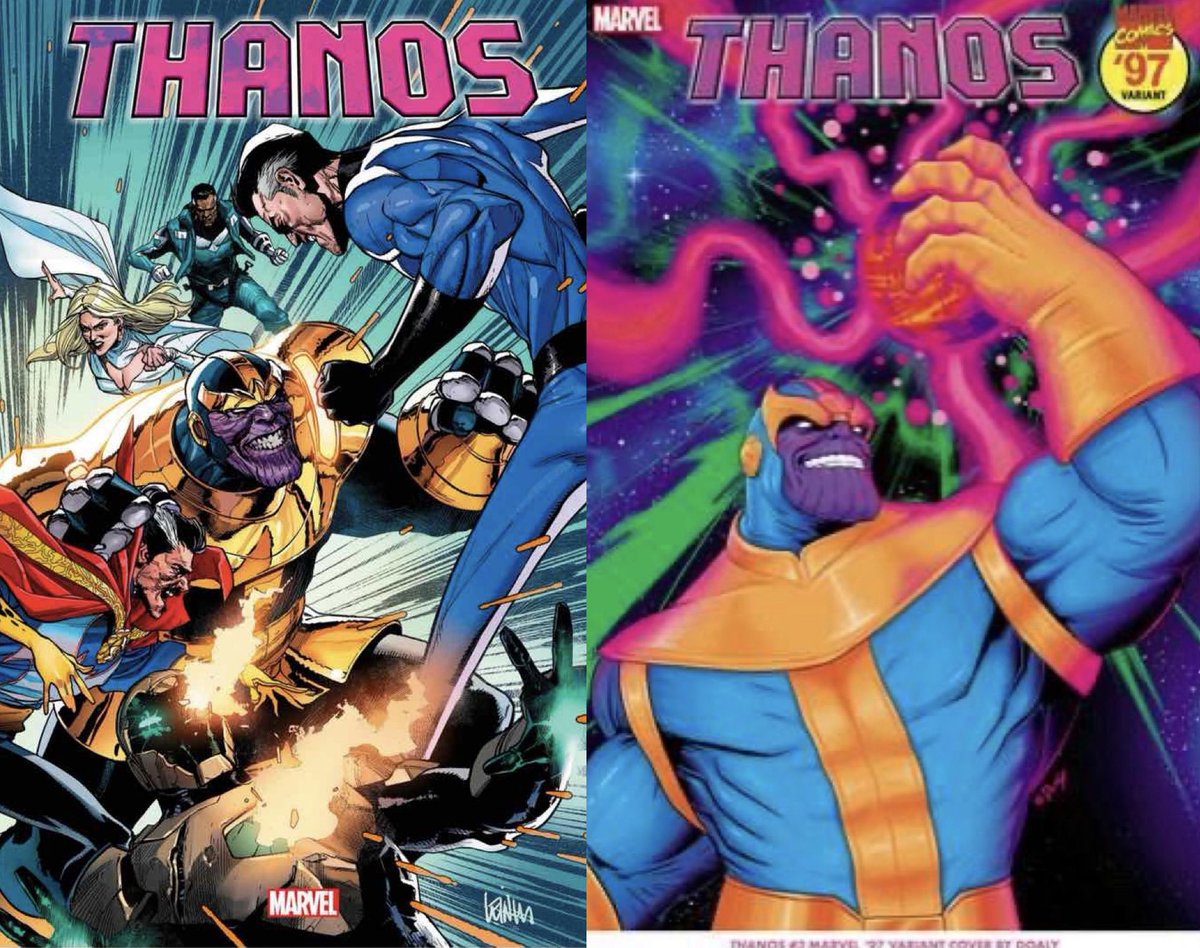 dano_cosmic's tweet photo. New ✨#MarvelCosmic✨ #comics this week for #NCBD (2/7/24)
✨
Thanos #3
✨
W-#ChristopherCantwell,A-#LucaPizzari/#GermanPeralta
✨
A-#LeinilYu
B-#Doaly
✨
#Thanos #Illuminati #Marvel #MarvelComics https://t.co/PqRvdNJ9zJ