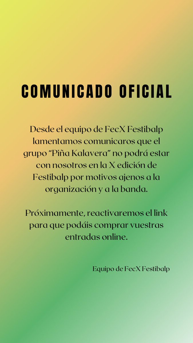 FecX Festibalp (@festibalp) on Twitter photo 