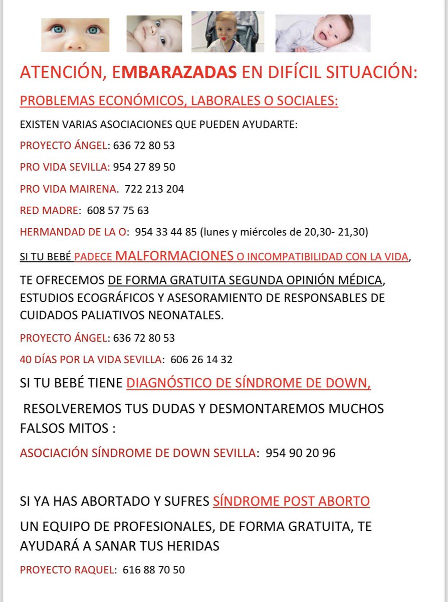 Comenzamos la Cuaresma (14F) con la oración por el fin del aborto delante del abortorio de Triana en Sevilla. Es la campaña 40 días por la vida. Rezar salva vidas y salva almas
Voluntarios inscribirse en 40diasporlavidasevilla@gmail.com