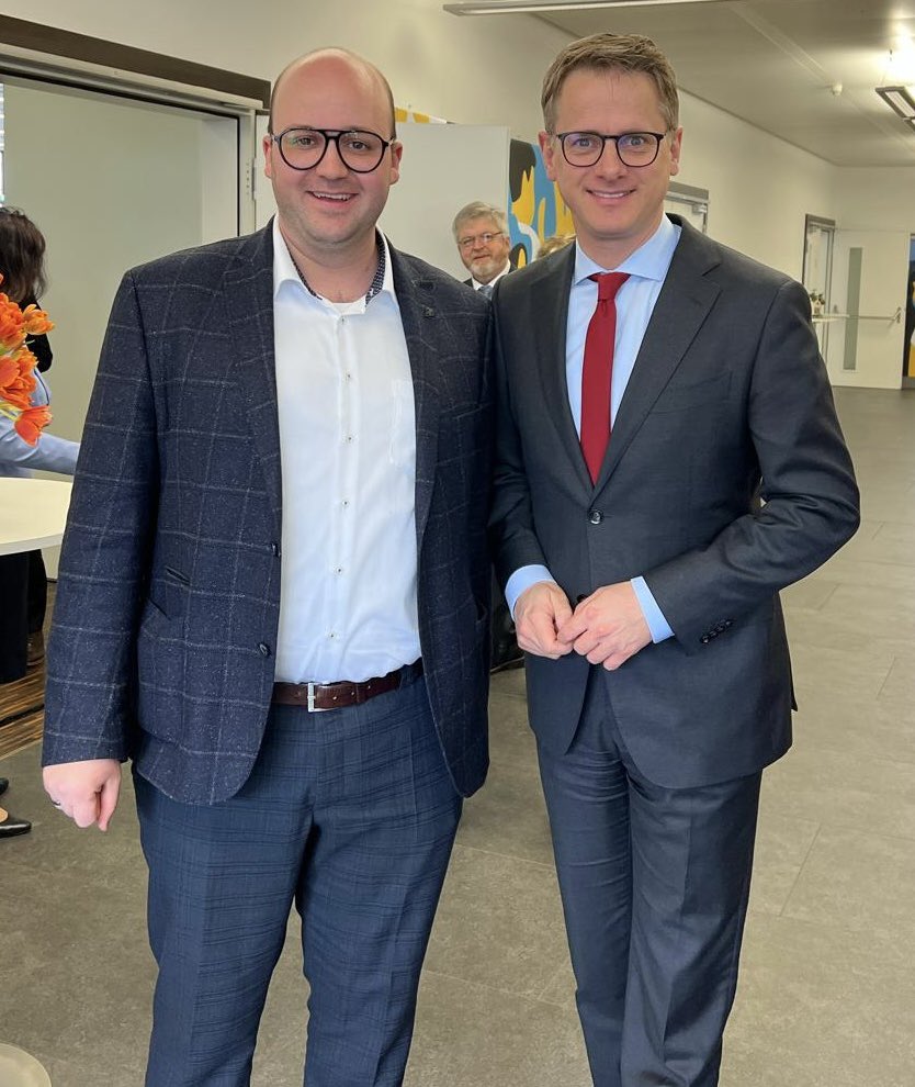 Neujahrsempfang der CDU Reutlingen heute Vormittag im Tagungszentrum von Heinrich Schmid in Reutlingen mit dem Generalsekretär der <a href="/cdu/">CDU Deutschlands</a> @carsten_linnemann. Klasse Veranstaltung und gelungenes Netzwerktreffen mit einem absolut brillanten Redner! Danke für die Einladung!

#nje #cdu