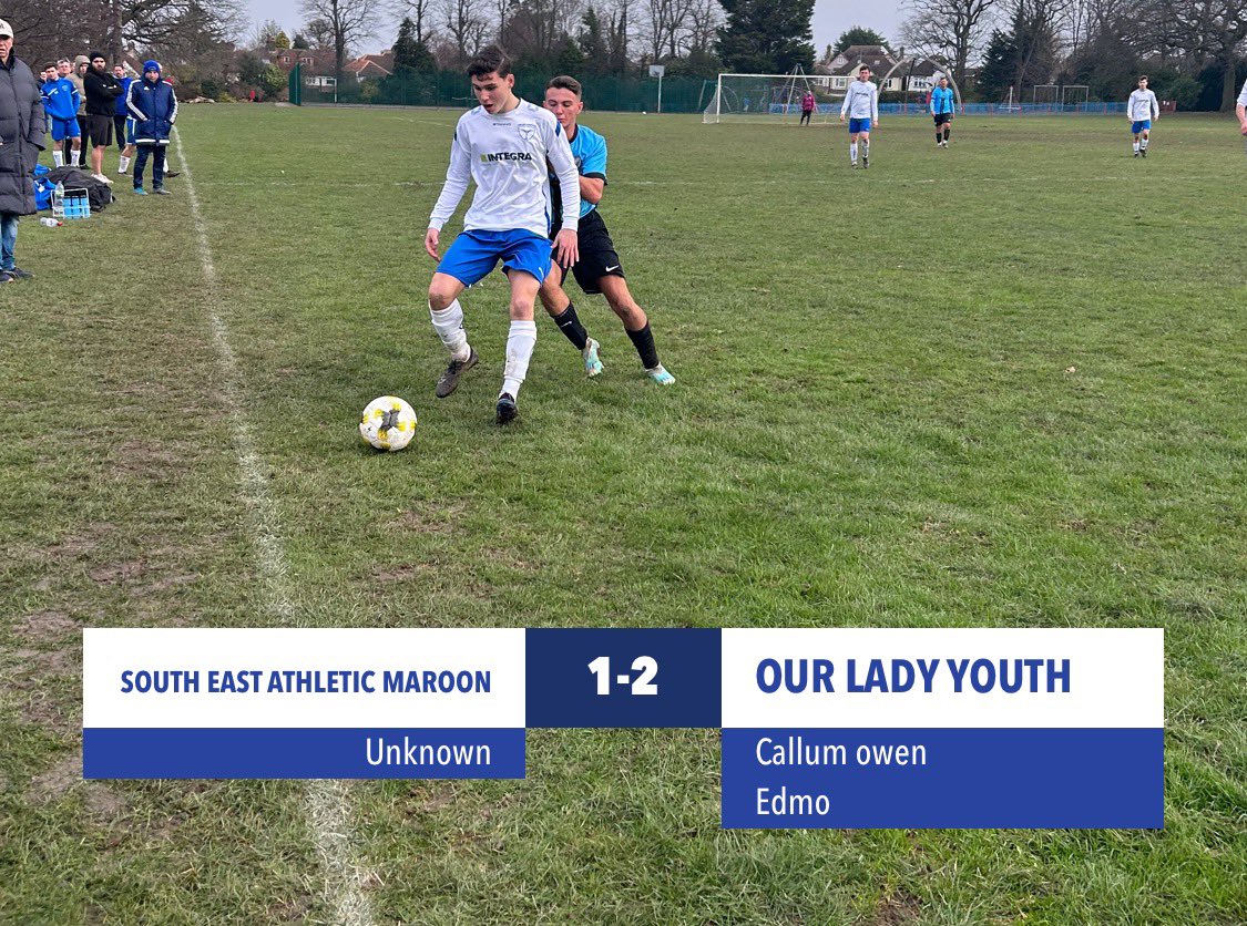 OurladyYoof's tweet photo. Another win another semi final. A really tough game against a well organised side @SeaMaroon a 2-1 win well earnt. Goals again from @Charlie_Edmo and Callum owen. Unfortunately no clean sheet this week. But all round well worked performance. #YOOF #CHAPPERS โช๏ธ๐ต https://t.co/VmuDjCXH0V